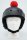 Pompon/Bommel Accessiore f&uuml;r Ski/Snowboard/Fahrrad-Helm