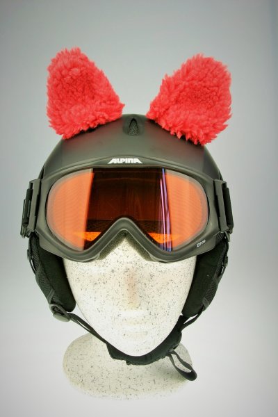 Schafs-Ohren f&uuml;r Ski/Snowboard/Fahrrad-Helm
