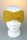 Damenstirnband, Patentstrick, gekreuzt, Made in Germany Gelb