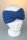 Strickstirnband, breit, gekreuzt, Made in Germany Blau