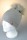 Damenfeinstrickmütze mit Fleecefutter und Kunstpelzbommel, Made in EU Beige