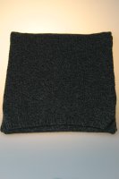 Strickschal "Lucca", 80 % Wolle, Made in Germany Anthrazit
