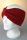Stirnband, Feinstrick mit Riegel Rot