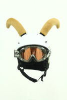 Bullenh&ouml;rner f&uuml;r Ski - Snowboard - Helm