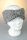 Damenstirnband grob mit Strassbrosche (abnehmbar) Grau-Melange