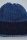 Strickbommelmütze Melange-Rand mit BW-Fleece Made in Germany Blau