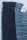 Dicke Strickmütze uni mit BW-Fleece Made in Germany Blau