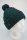 Alpaka Woll Grobstrickmütze mit Umschlag Handarbeit