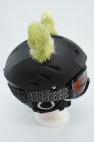 Koala-Ohren für Ski/Snowboard/Fahrrad-Helm Hellgrün
