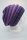 Feinstrick Ballonmütze, melange mit Baumwollfleece,  Made in Germany Lila-Melange