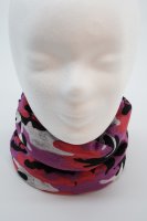 Multifunktionstuch mit Thermofleece, camouflage  PINK-ROT