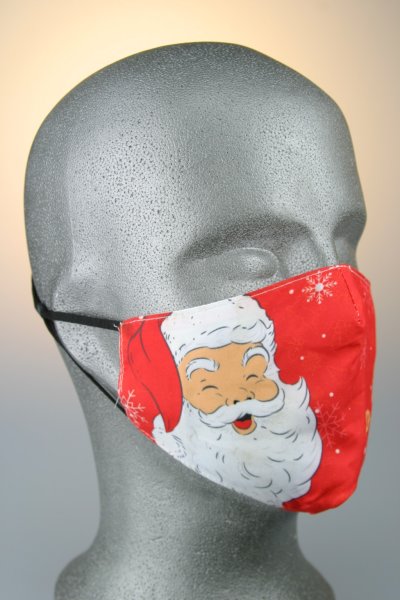 Mund- und Nasenmaske, Weihnachtsmann Hohoho