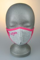 Kindermaske, 3-6 J., grau mit pink Küstenkind